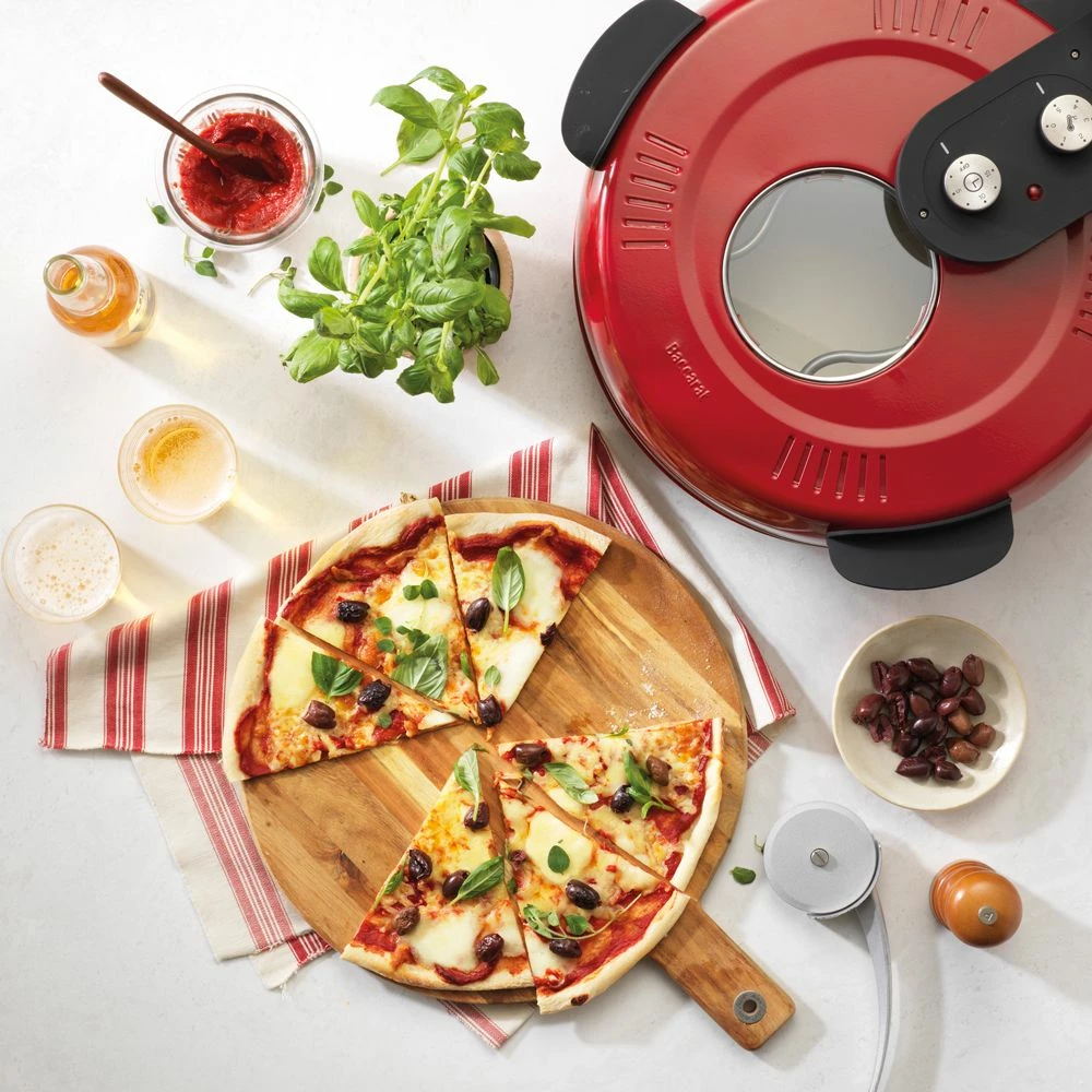 Baccarat The Gourmet Slice XL Pizza Oven Red 8 Baccarat The Gourmet Slice XL Pizza Oven Red - Image 6