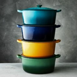 Baccarat Le Connoisseur Cast Iron Round French Oven 6.3L Moss -Gourmet Sales Shop pcp 1040468 5