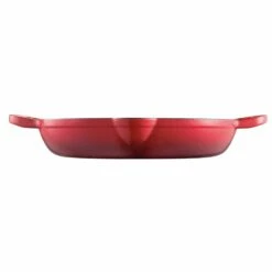 Baccarat Le Connoisseur Cast Iron Round Grill Pan 28cm Red -Gourmet Sales Shop pcp 1040473 3
