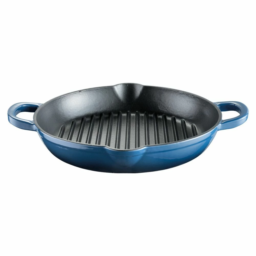 Baccarat Le Connoisseur Cast Iron Round Grill Pan 28cm Ink 5 Baccarat Le Connoisseur Cast Iron Round Grill Pan 28cm Ink - Image 3