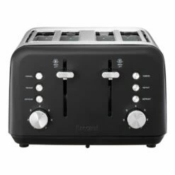 Baccarat The Toasty Slice 4 Slice Toaster Black -Gourmet Sales Shop pcp 1040722 2