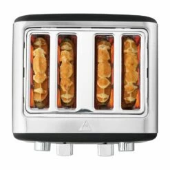 Baccarat The Toasty Slice 4 Slice Toaster Black -Gourmet Sales Shop pcp 1040722 3